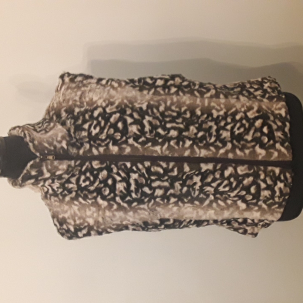 Faux Fur Vest L
